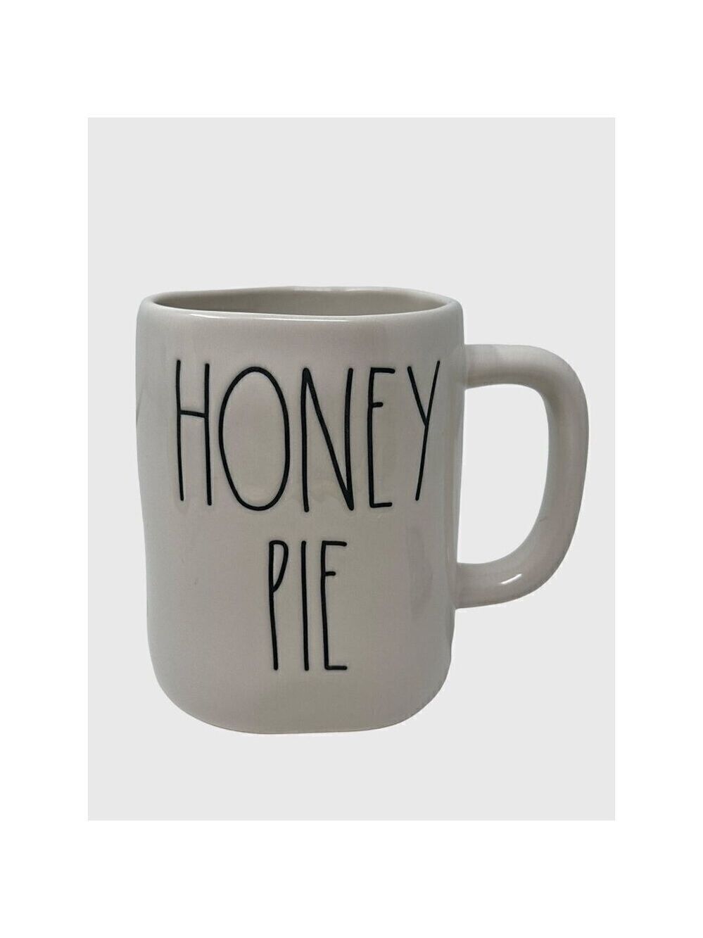 Rae Dunn Honey Pie Mug Coffee Ceramic Large Letters Ceramic 20oz Gift Farmhouse
